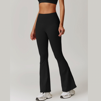 VERA Buttery Soft Flared Legging - Black