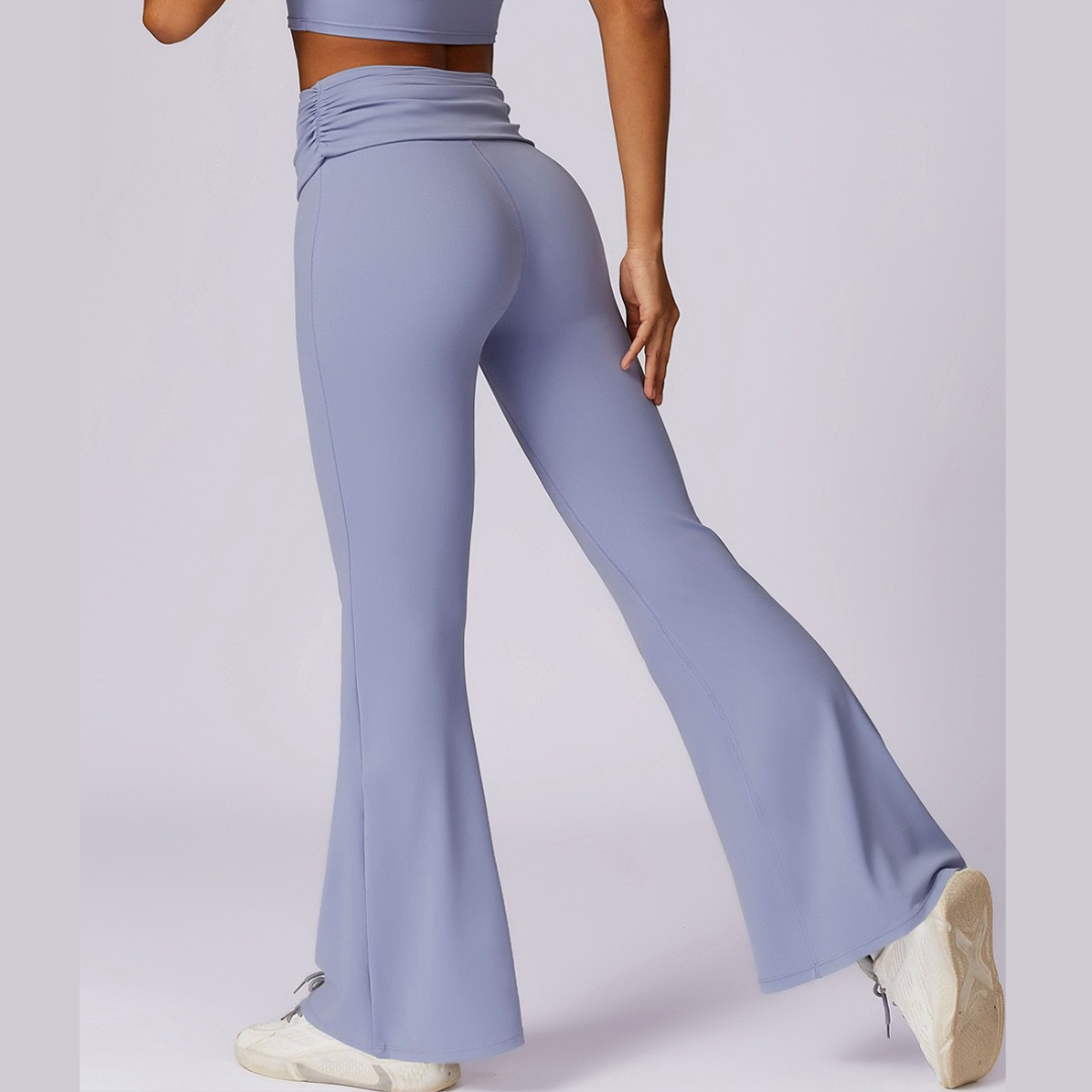 Elegant Style Flared Bottom - Blue Bell