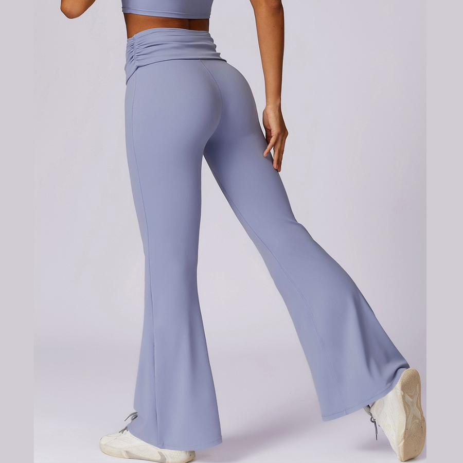 Elegant Style Flared Bottom - Blue Bell