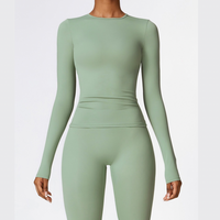 CHRISTIA Winter Long Sleeve Legging Set - Green