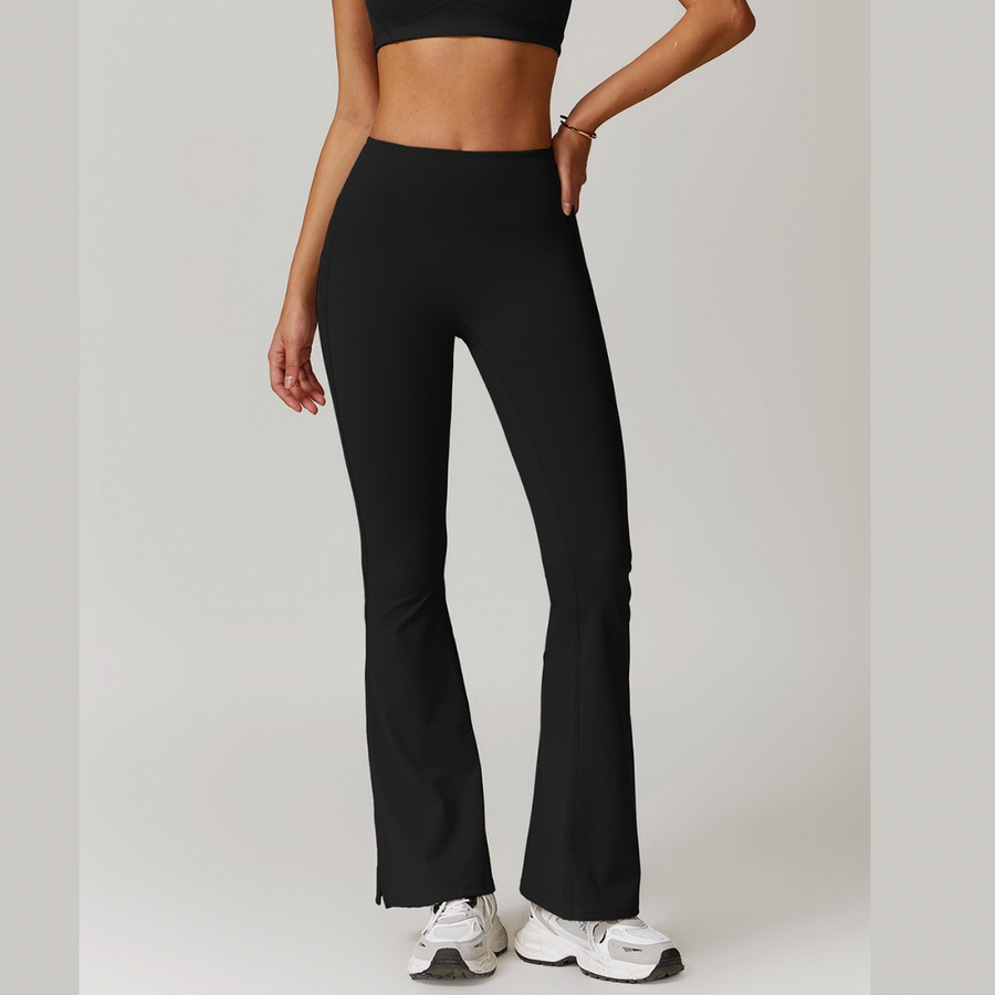 VERA Buttery Soft Flared Legging - Black