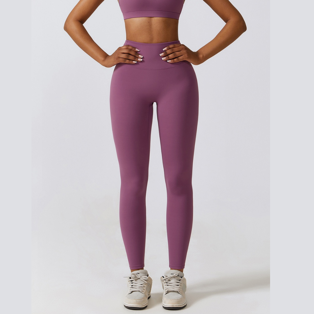 Cloud Soft Fast Dry Legging - Purple Grapes