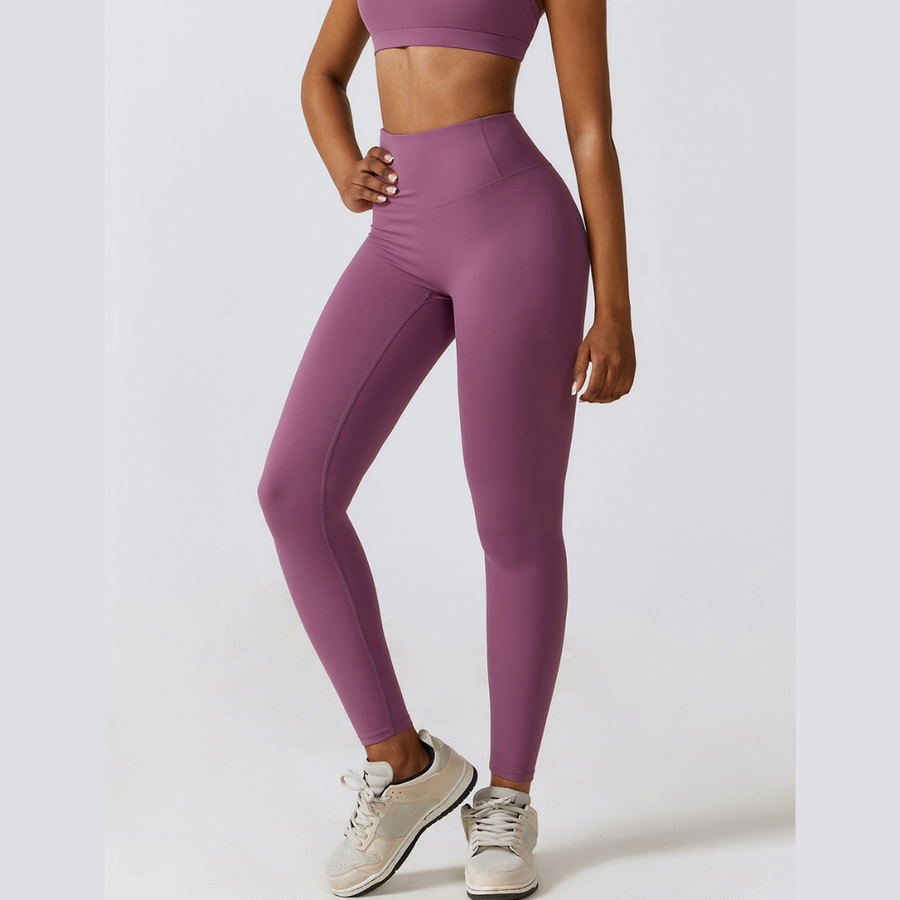 Cloud Soft Fast Dry Legging - Purple Grapes