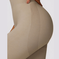 Seamless Deep-V Jumpsuit - Cement