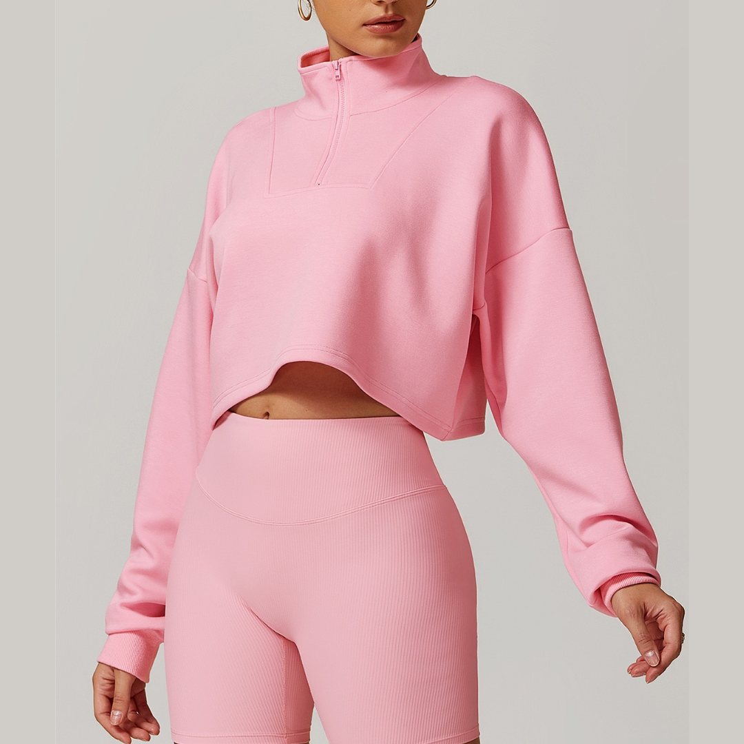 Alibi Effortless Stylish Chic Jumper - Pink