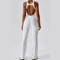 Timeless Bell Bottom Jumpsuit - Pure White