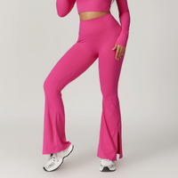 CAMILA Stylish Flared Legging - Magenta