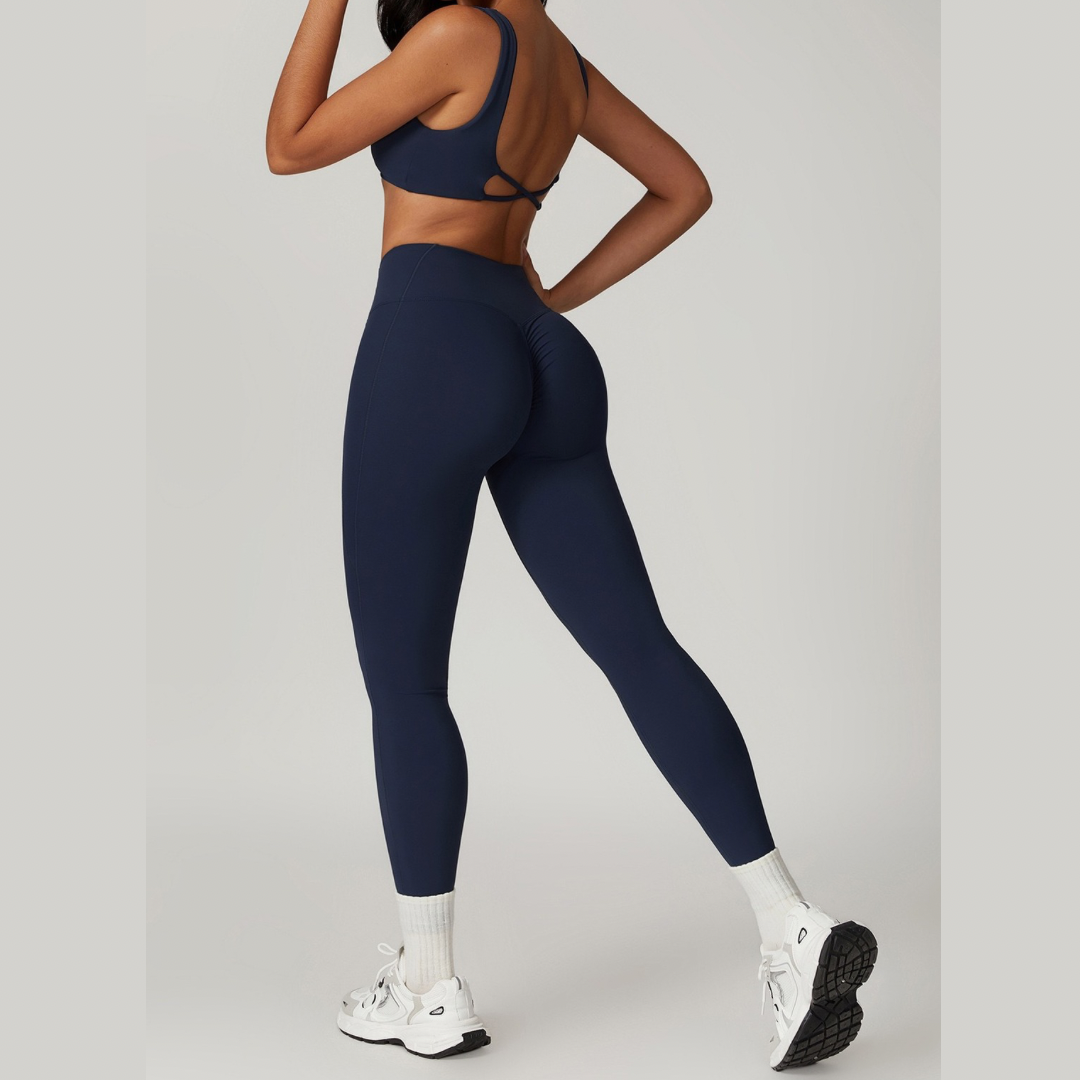 CAMILA Sexy Style Legging Set - Navy