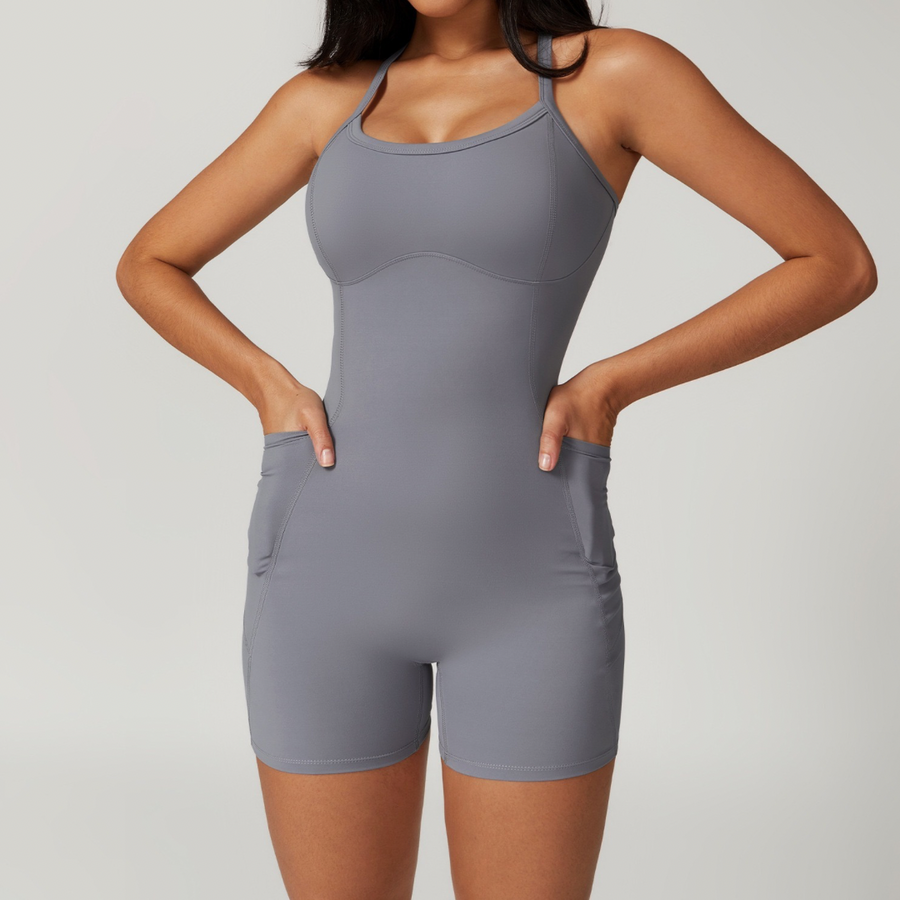 BETA Premium Quality Adjustable Romper - Grey