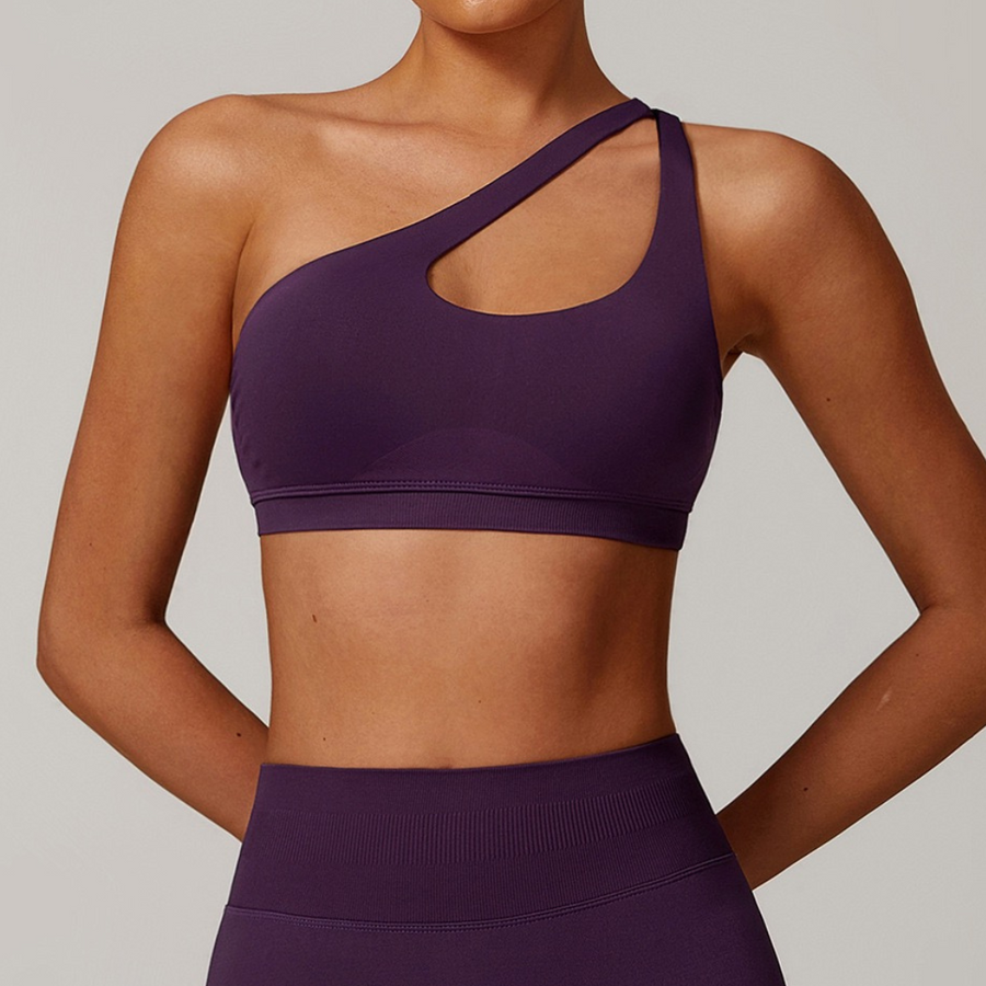 ATHENA Seamless Stylish Crop Top - Purple