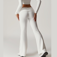 BONI Elegant Flared Legging - White