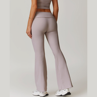 BONI Elegant Flared Legging - Beige