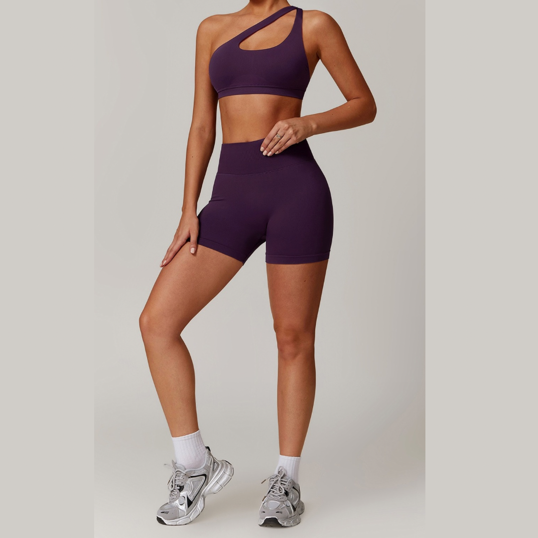 ATHENA Seamless Short Set - Purple