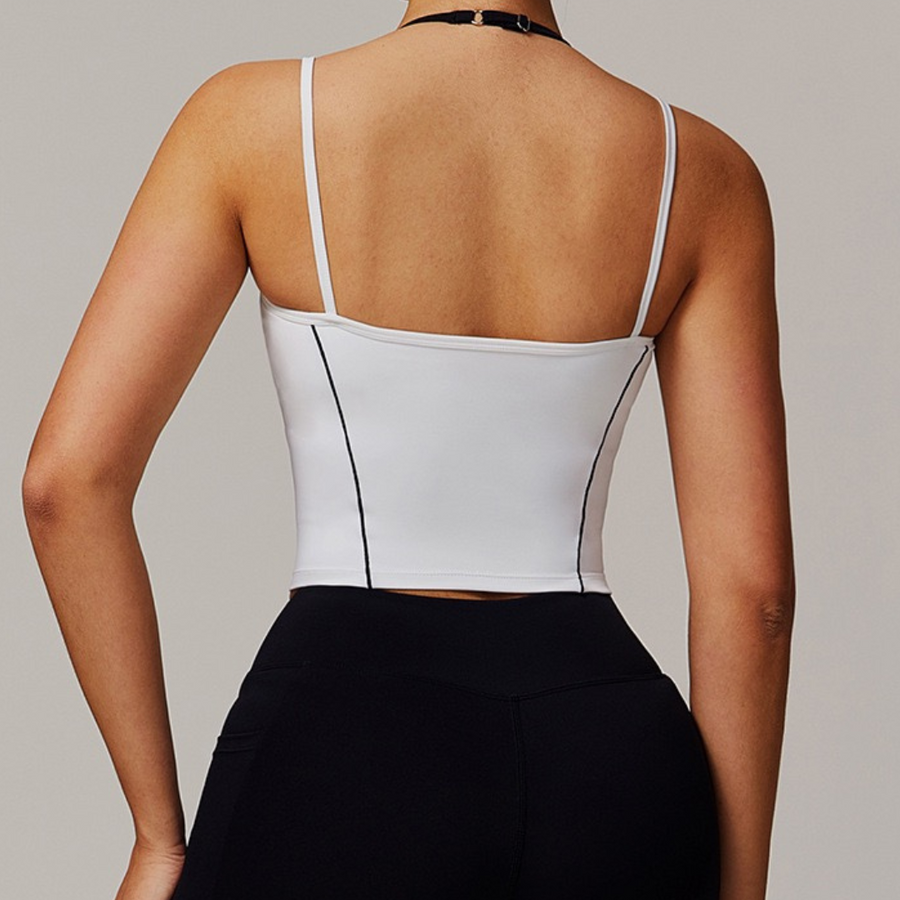 MAYA Stylish Premium Crop Top - White