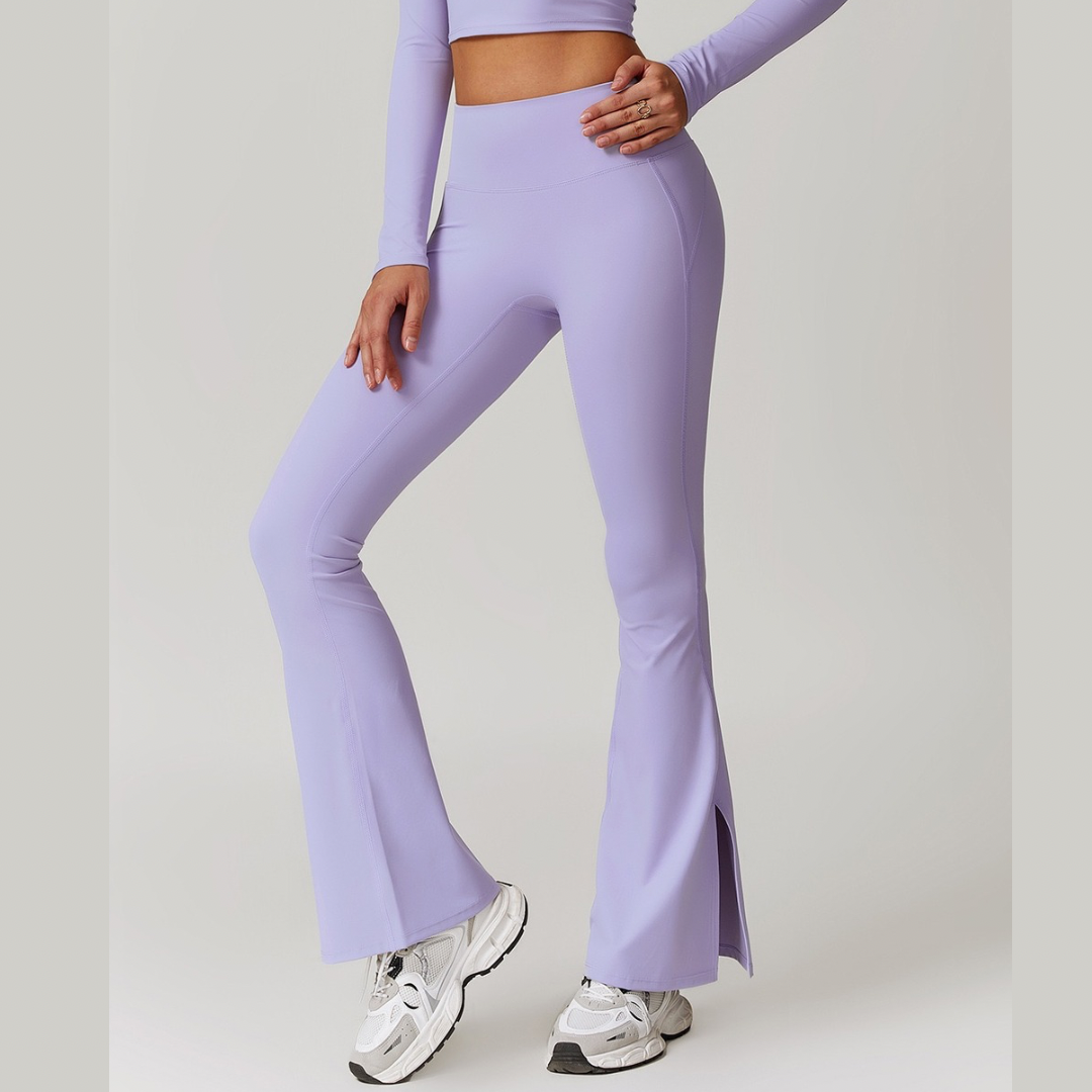 VERA Buttery Soft Flared Legging - Lavender