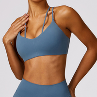 Unique Stylish Sexy Design Crop Top - Dusty Blue