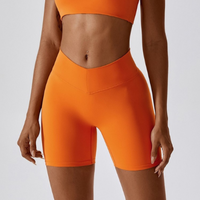 New Style Scrunched Short - Orange