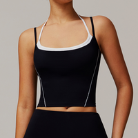 MAYA Stylish Premium Crop Top - Black