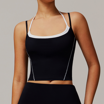 MAYA Stylish Premium Crop Top - Black