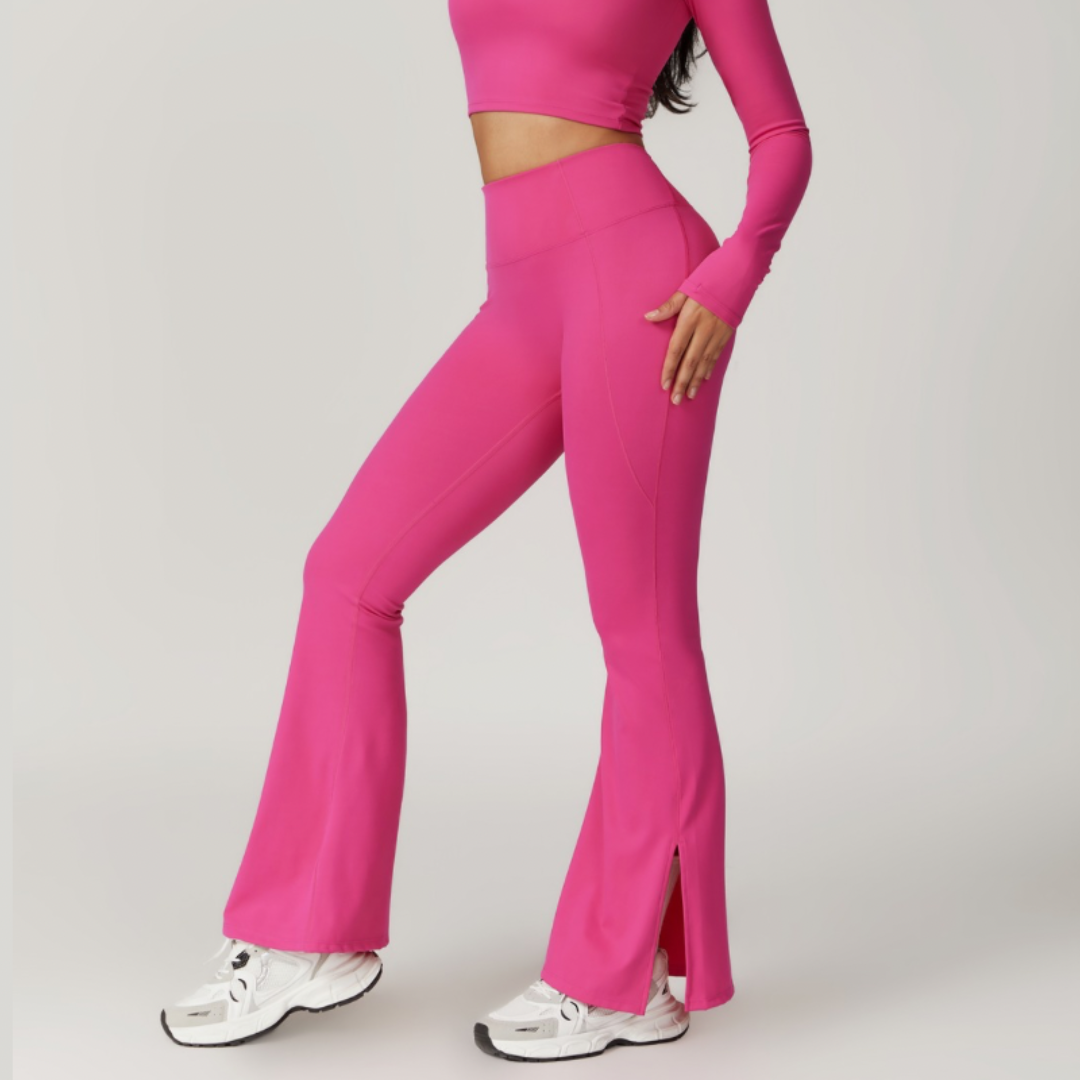 CAMILA Stylish Flared Legging - Magenta