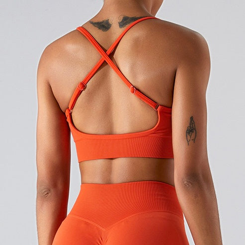 Premium Adjustable Crop Top - Spicy Chilli