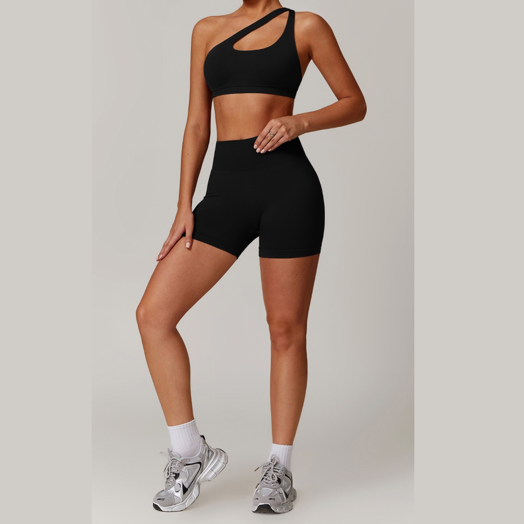 ATHENA Seamless Short Set - Black