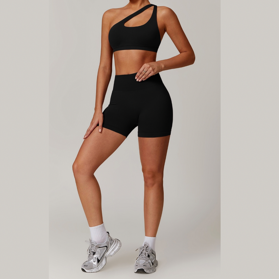 ATHENA Seamless Short Set - Black