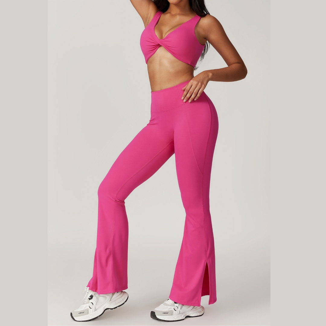 CAMILA Sexy Style Legging Set - Magenta