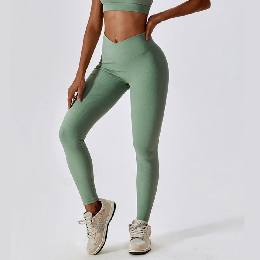 Premium Quality Slim Legging - Πράσινο 