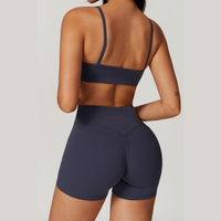 Sustainable Stylish Short Set - Navy