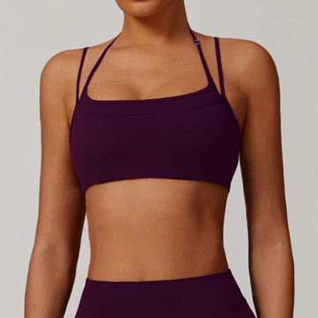 COCO Stylish Crop Top - Purple