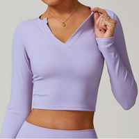 VERA Buttery Soft Long Sleeve Top - Lavender