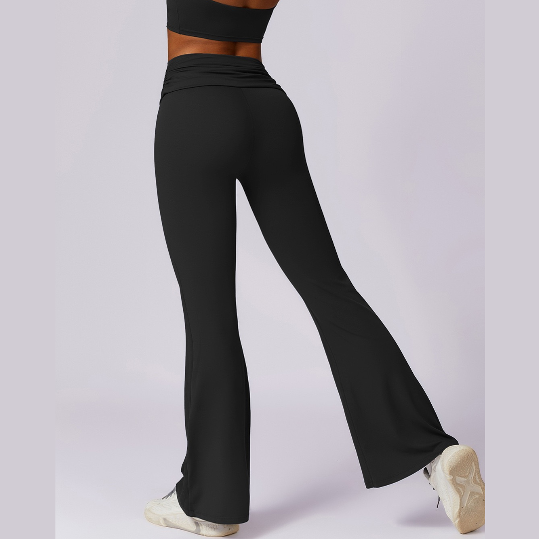 Elegant Style Flared Bottom - Μαύρο 