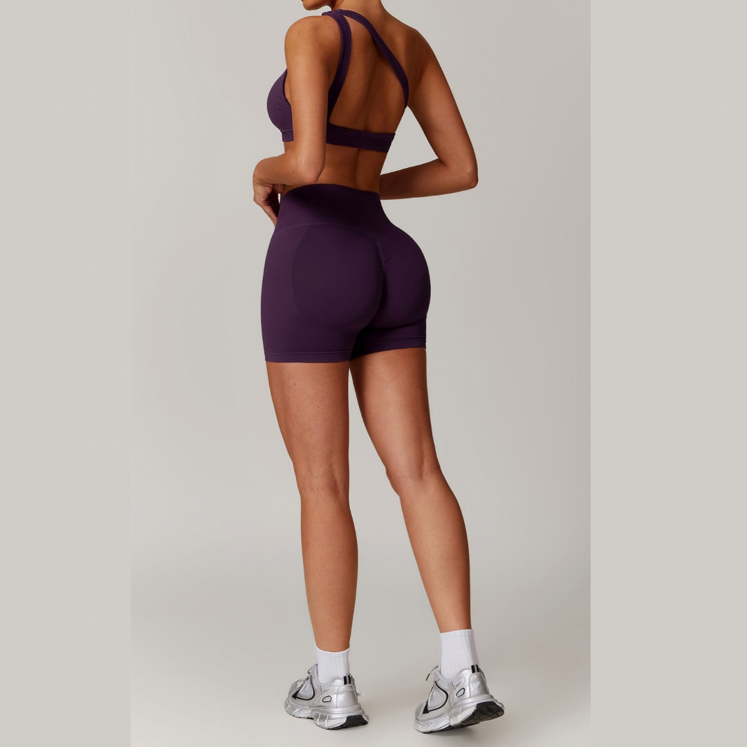 ATHENA Seamless Short Set - Purple