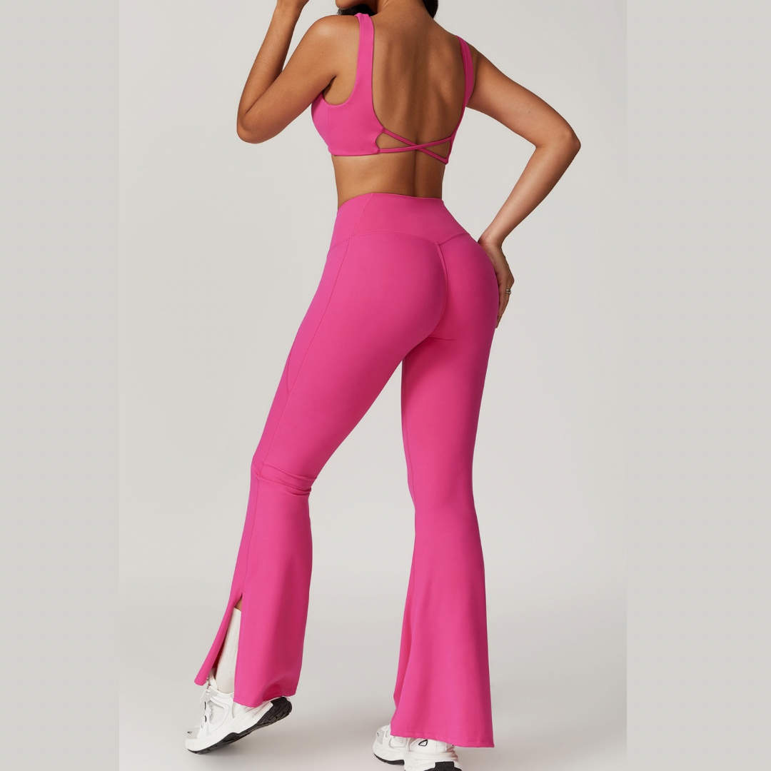 CAMILA Sexy Style Legging Set - Magenta