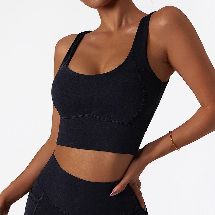 Classic Style Premium Crop Top - Black