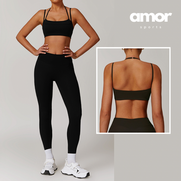 COCO Stylish Legging Set - Black