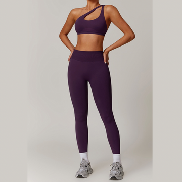 ATHENA Seamless Stylish Legging Set - Purple