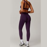 ATHENA Seamless Stylish Legging Set - Purple