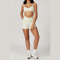 Sustainable Stylish Short Set - Cream White