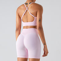 Premium Fabric Stylish Short Set - Pink