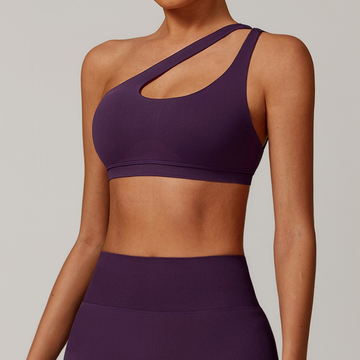 ATHENA Seamless Stylish Crop Top - Purple