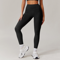 Elysian Glow Metallic Sculpt Legging - Black