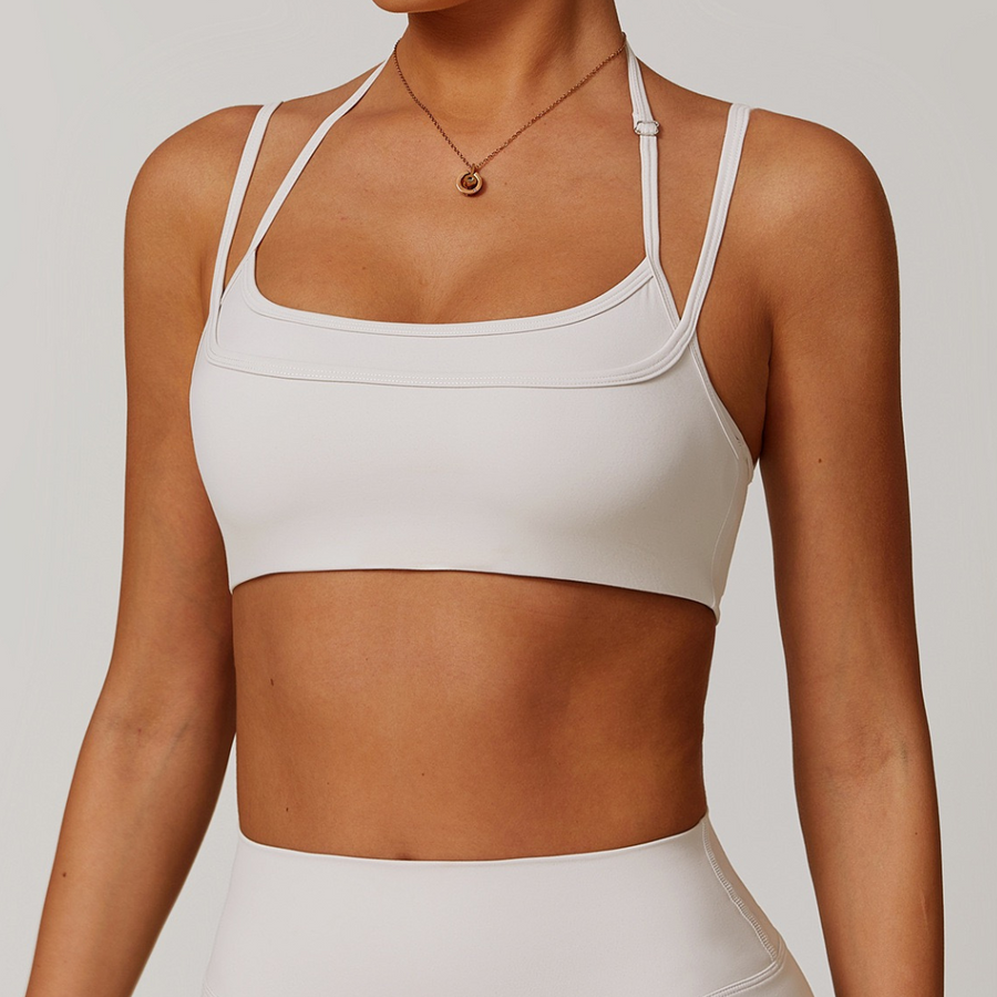 COCO Stylish Crop Top - White