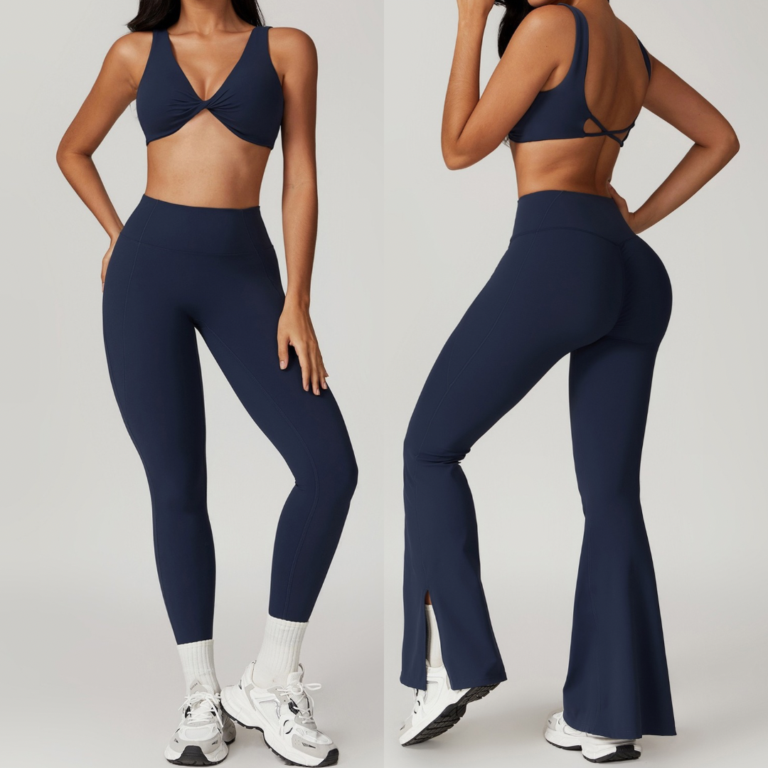 CAMILA Sexy Style Legging Set - Navy