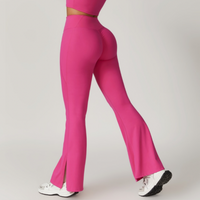 CAMILA Stylish Flared Legging - Magenta