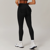 MANTA Unique Pocket Design Skinny Legging- Black