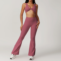 CAMILA Sexy Style Legging Set - Rose Vale