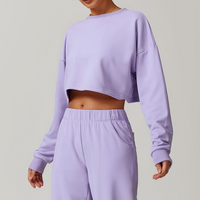 VERA Open Back Jumper Top - Lavender