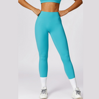 Sexy Style Skinny Scrunched Legging - Turquoise